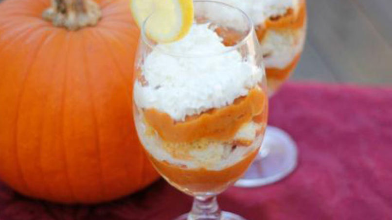 Lemon-Flavored Pumpkin Parfaits