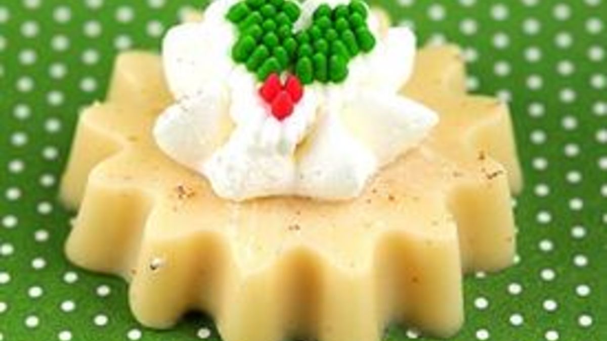 Eggnog Jello Shots