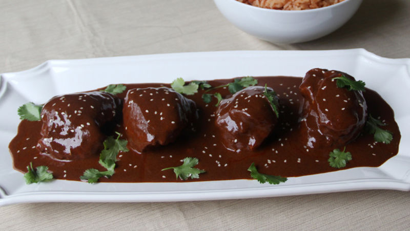Mole Poblano with Chicken Thighs Recipe - BettyCrocker.com
