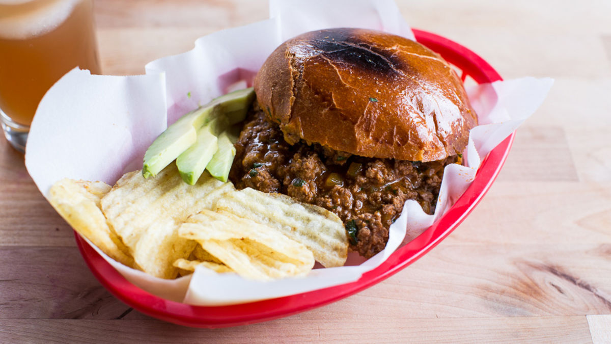 Slow-Cooker Enchilada Sloppy Joes