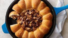 How to Make Reese’s™ Peanut Butter Cups™ Stuffed Biscuits and Cheesecake Dip Video