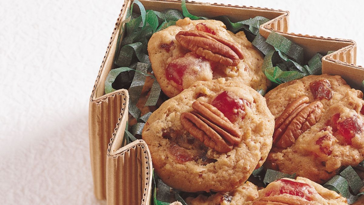 Christmas Fruit Drop Cookies