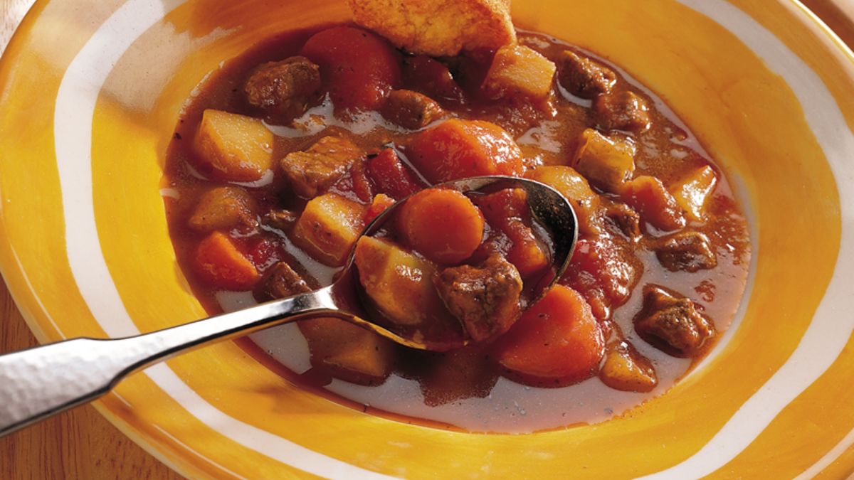 Skillet Beef and Vegetable Stew