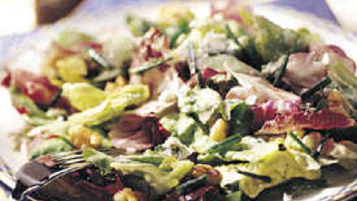 Roquefort and Toasted Walnut Salad