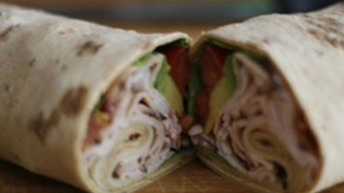 California Turkey Club Wrap