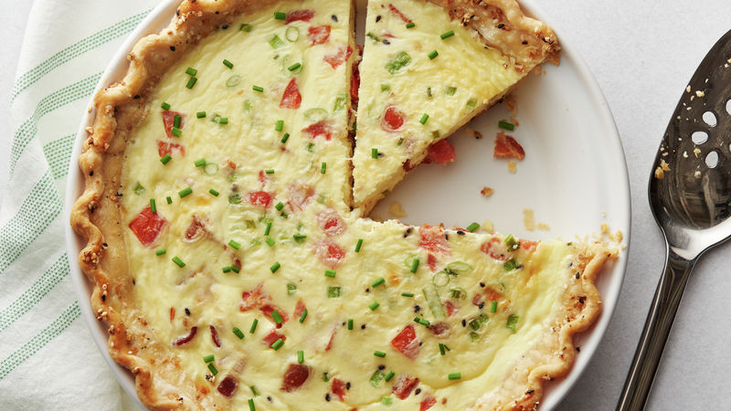 Everything Bagel Quiche