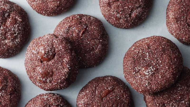 Dark Chocolate Chip Cookies