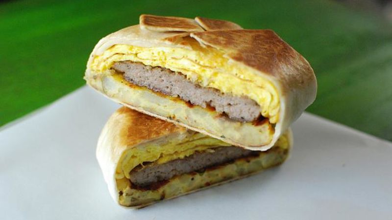 Copycat Taco Bell™ Breakfast Crunch Wrap Recipe - Tablespoon.com