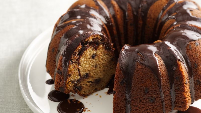 Chocolate Swirl Muffin Cake