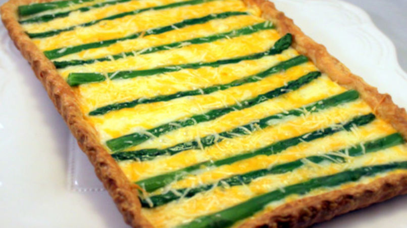 Asparagus and Cheese Tart