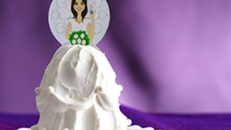 Mini Princess Bride Cakes