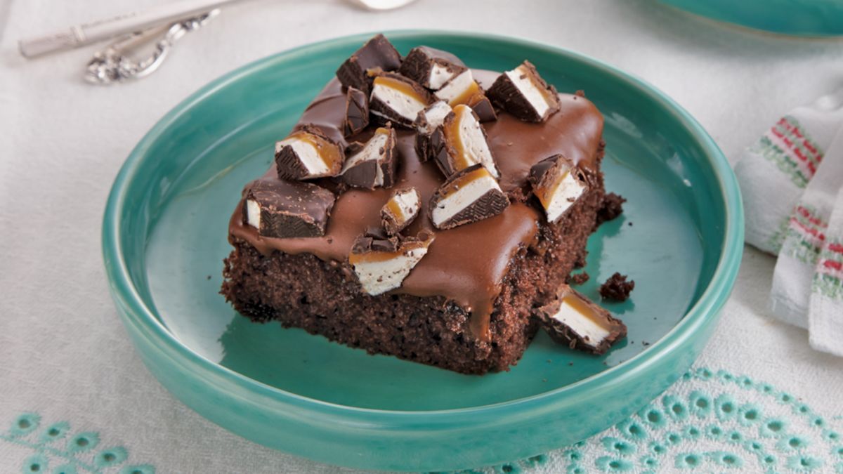 Milky Way® Poke Cake