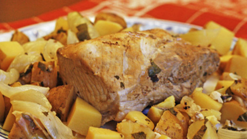 Cider Braised Pork Recipe - Tablespoon.com