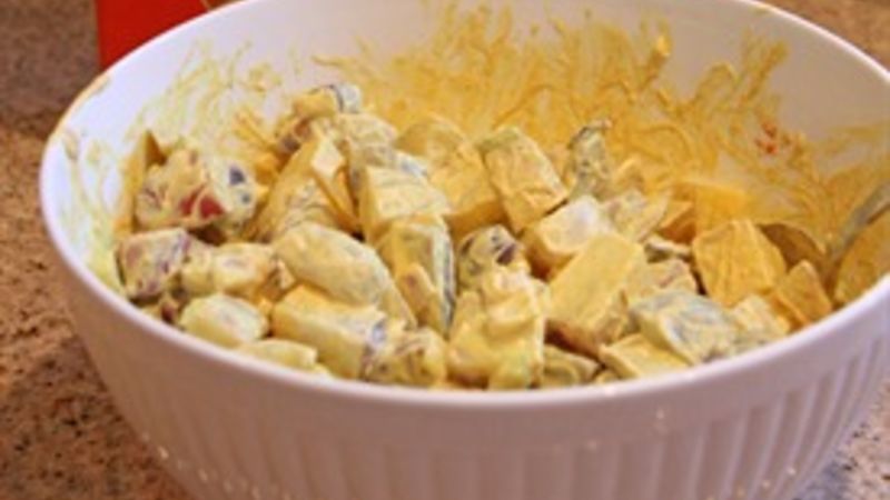 Curry Potato Salad Recipe - Tablespoon.com