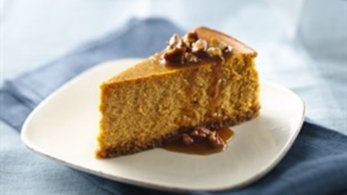 Easy Pumpkin Cheesecake