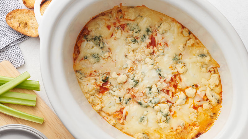 Slow Cooker Buffalo Chicken Dip