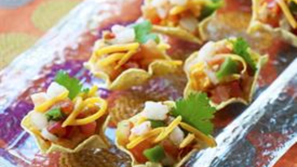 Shrimp Nacho Bites