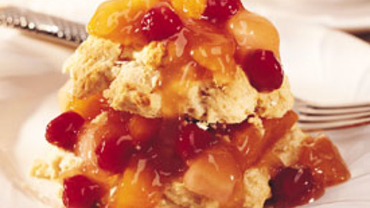 Fruity Oat Shortcakes