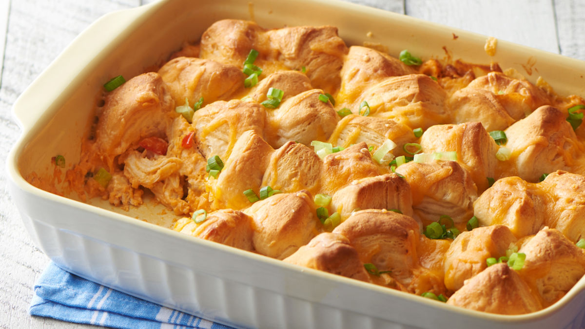 Buffalo Chicken Casserole