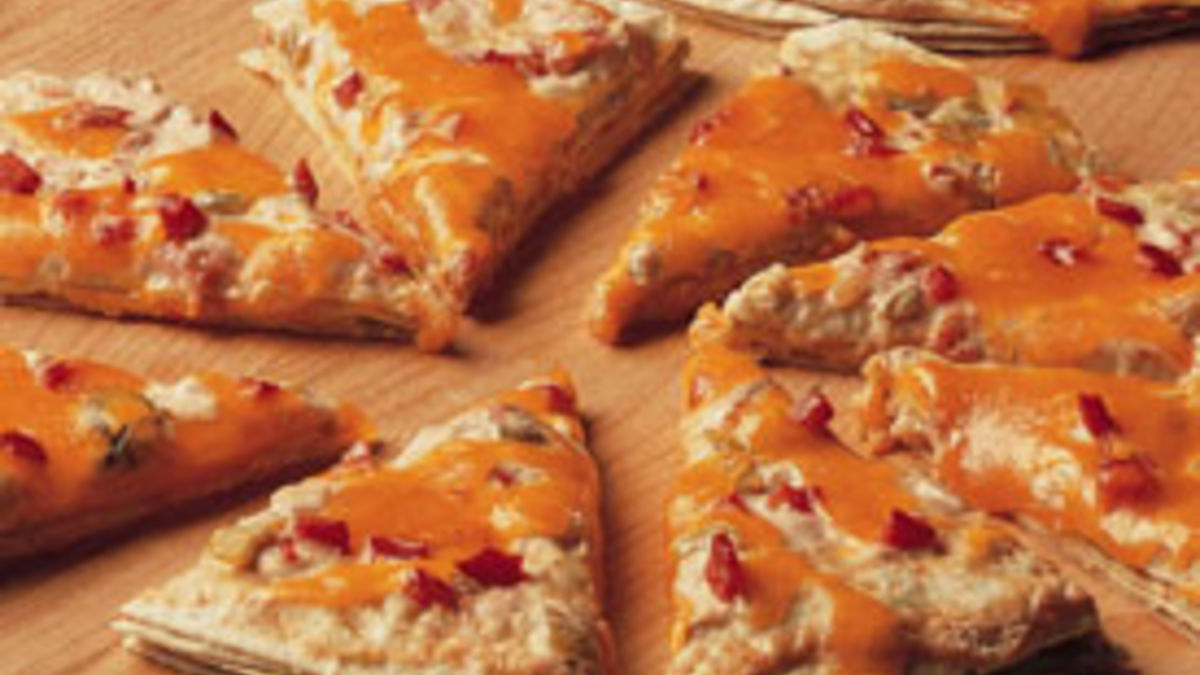 Southwestern Tortilla Wedges (lighter recipe)