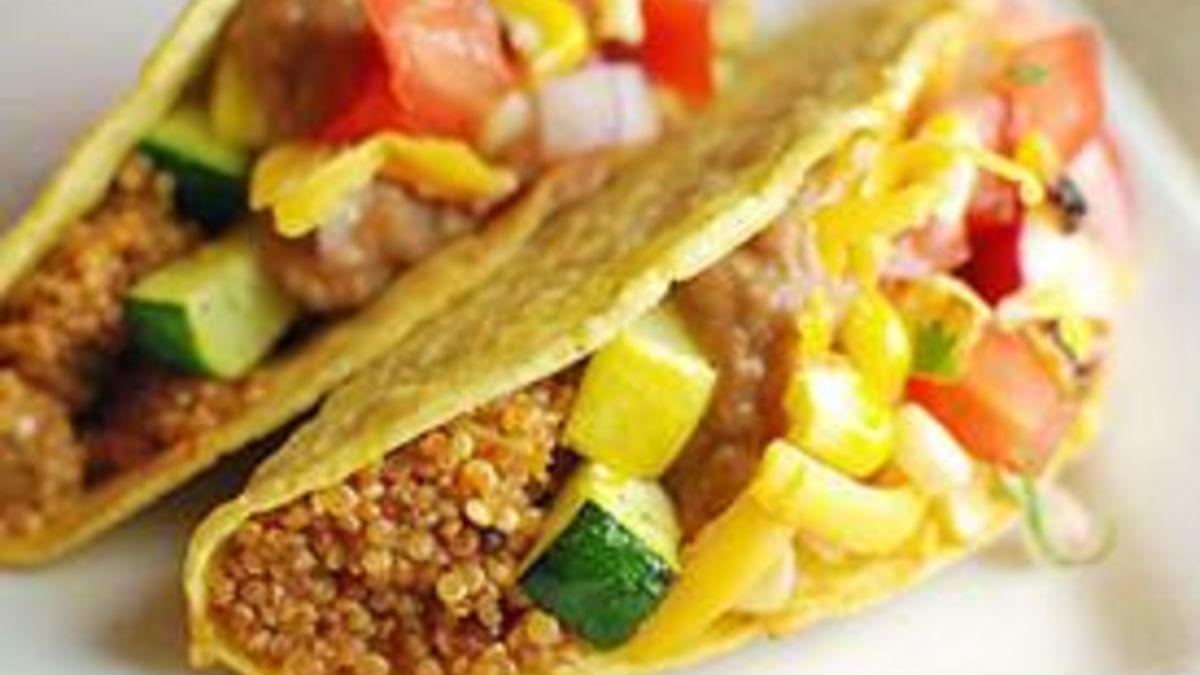 Summer Veggie and Quinoa Tacos