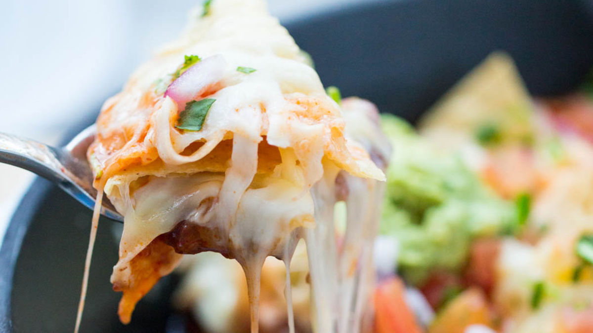 Oven Skillet Nachos