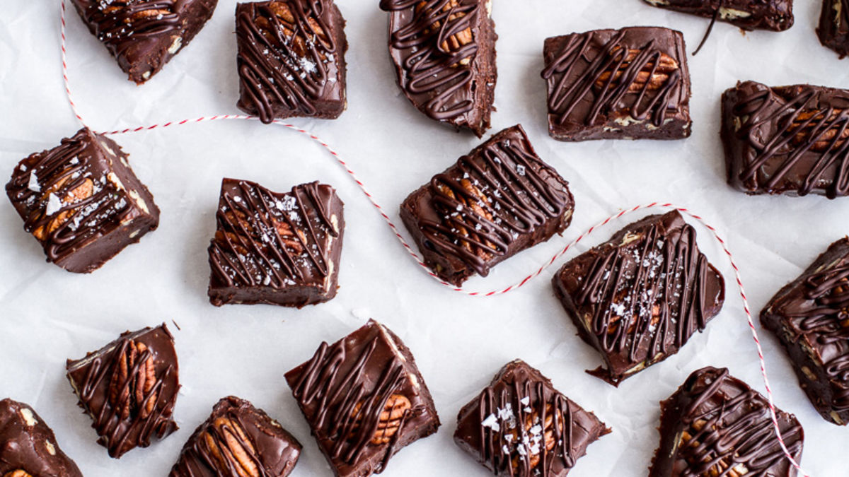 Bourbon-Pecan Fudge