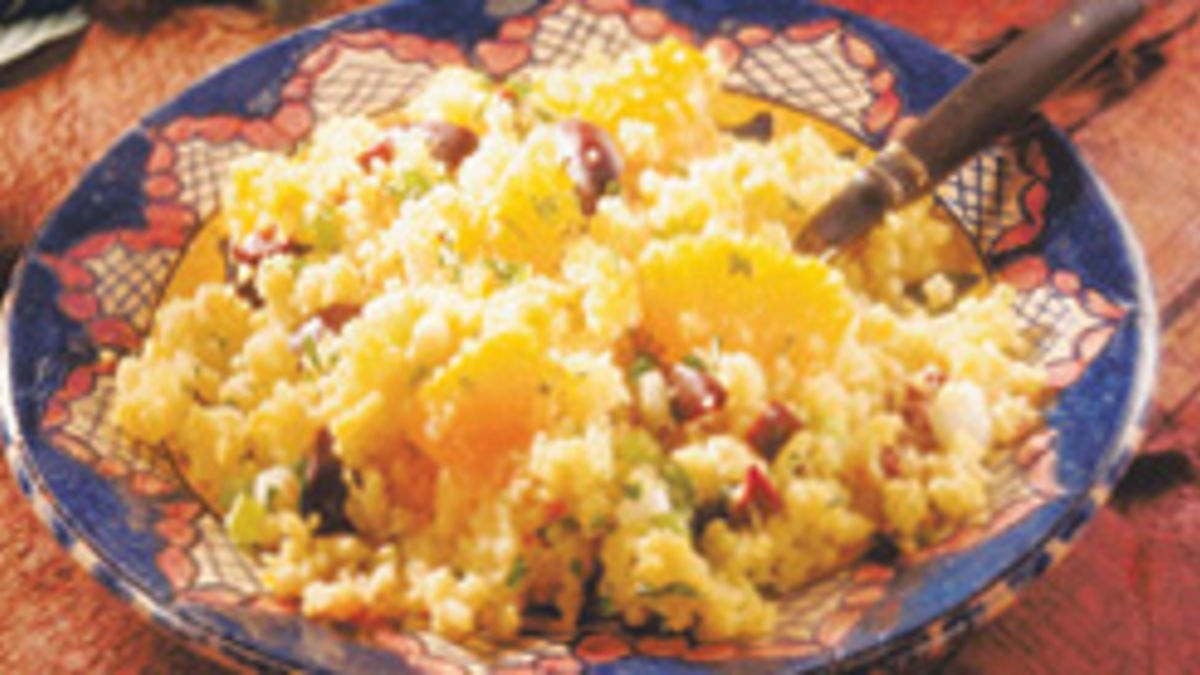 Orange Couscous Salad