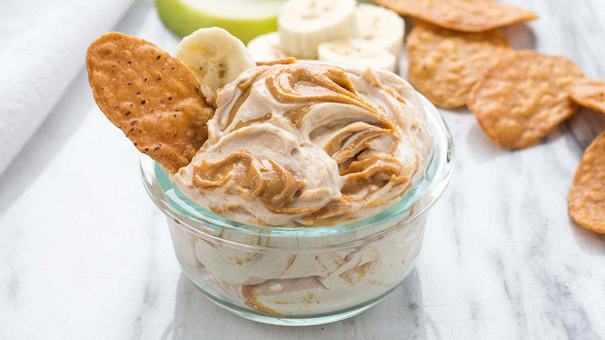Cinnamon Almond Butter Swirl Dip