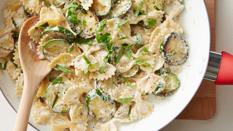Zucchini Ricotta Pasta Skillet