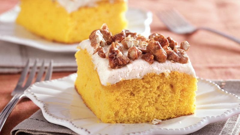Pumpkin Snack Cake