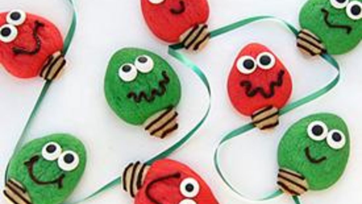 Christmas Light Cookies
