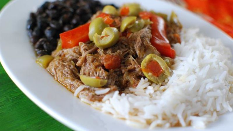 Cuban Beef Stew (Ropa Vieja) Recipe - Tablespoon.com