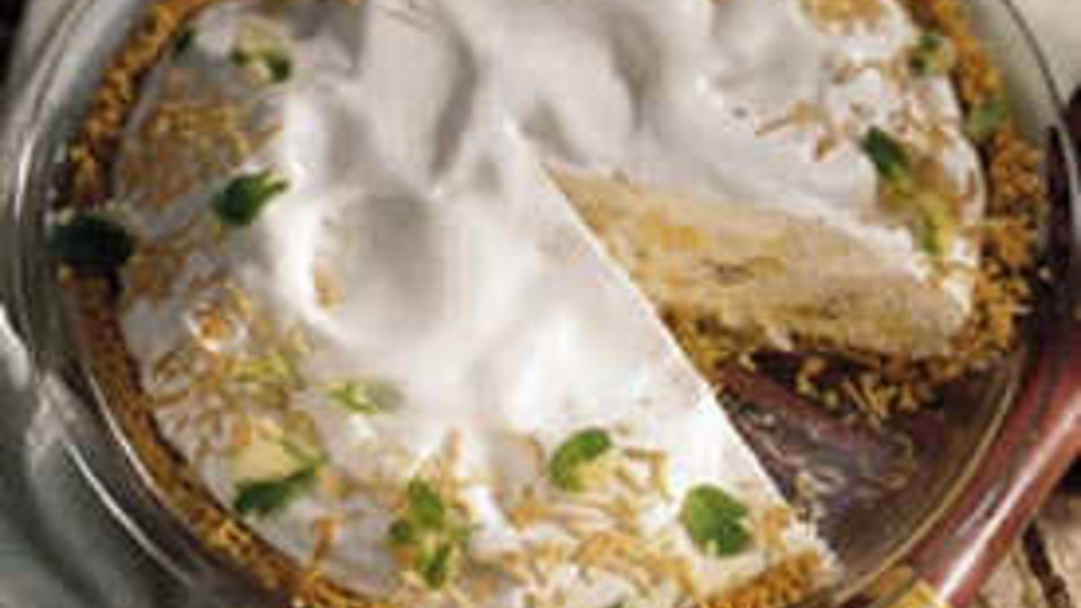 Pineapple Banana Pie
