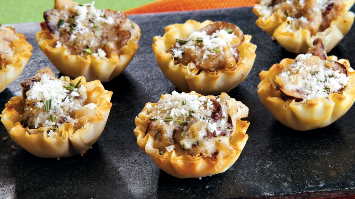 Wild Mushroom Tartlets