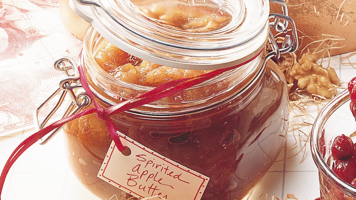 Spirited Apple Butter
