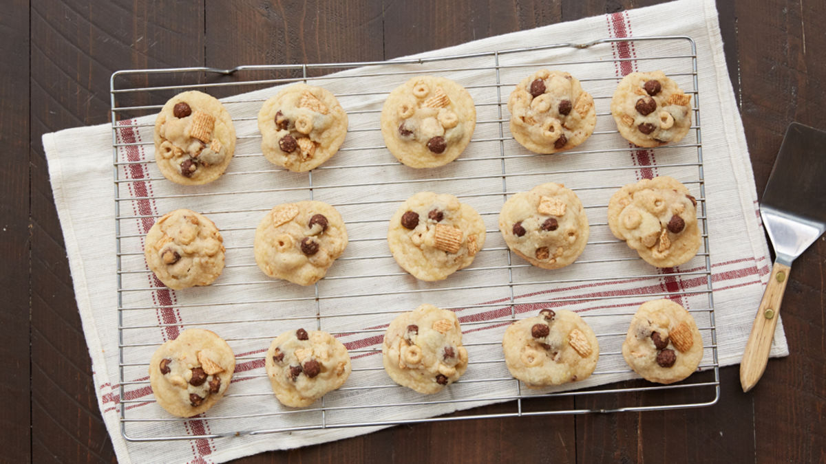 Bottom of the Cereal Box Cookies