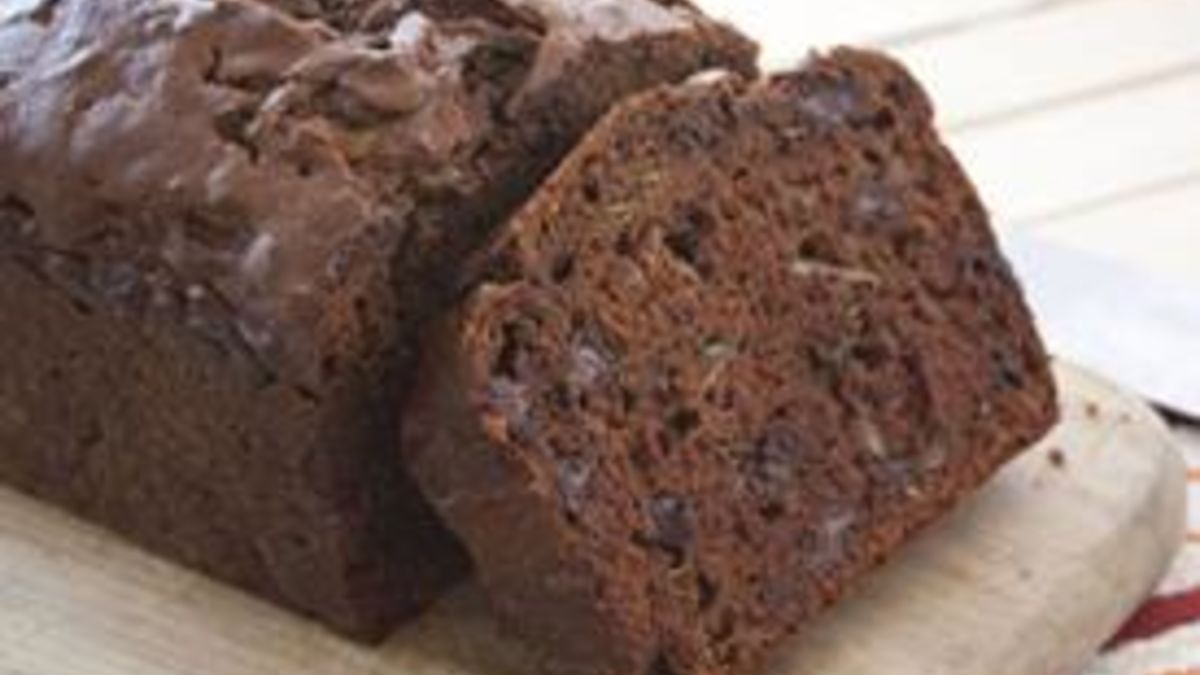 Triple Chocolate Zucchini Bread