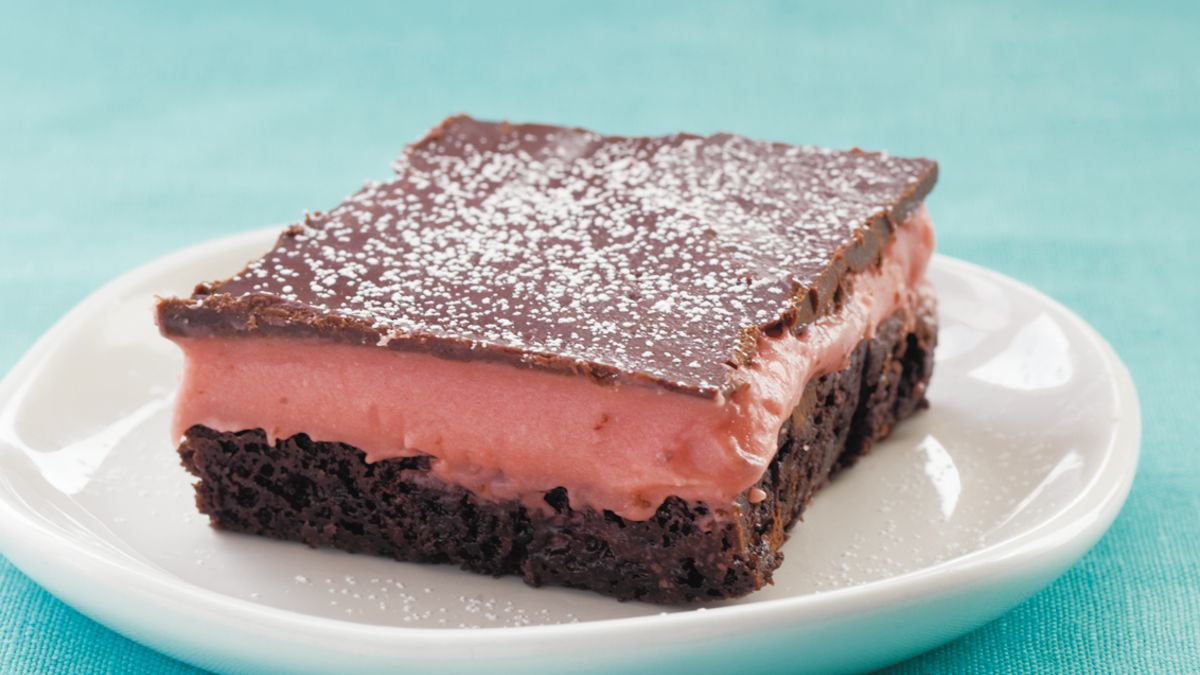 Gluten-Free Strawberry Truffle Brownies