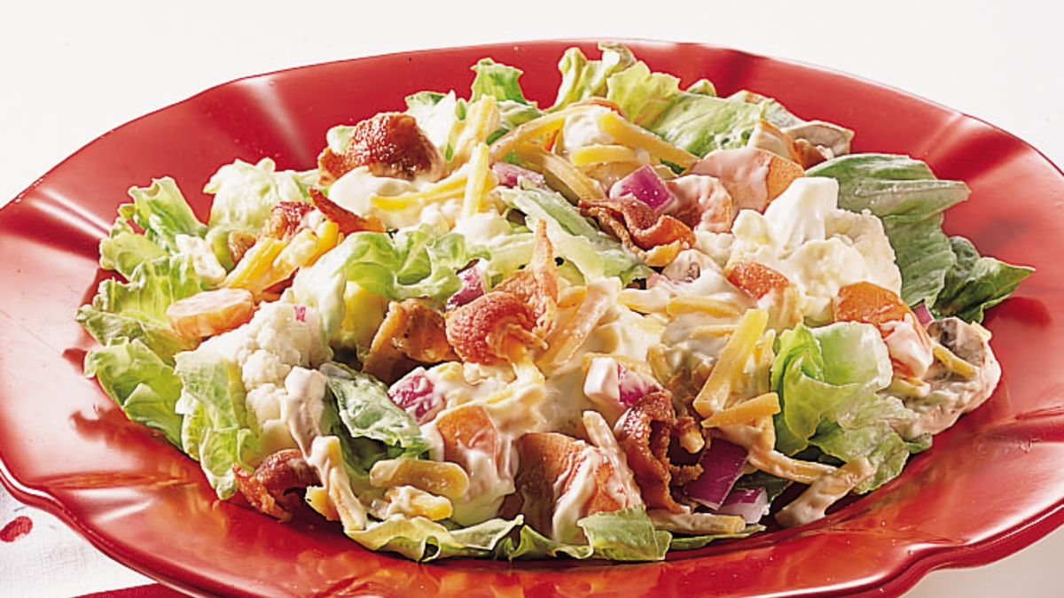 Layered Lettuce Salad