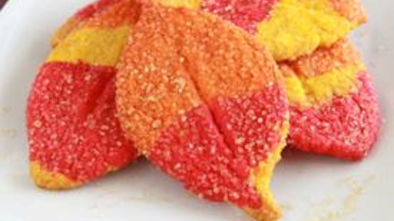 Autumn Leaf Cookies Recipe - Tablespoon.com