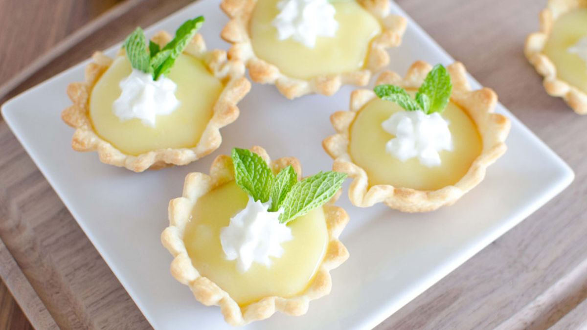 Mini Mojito Tarts