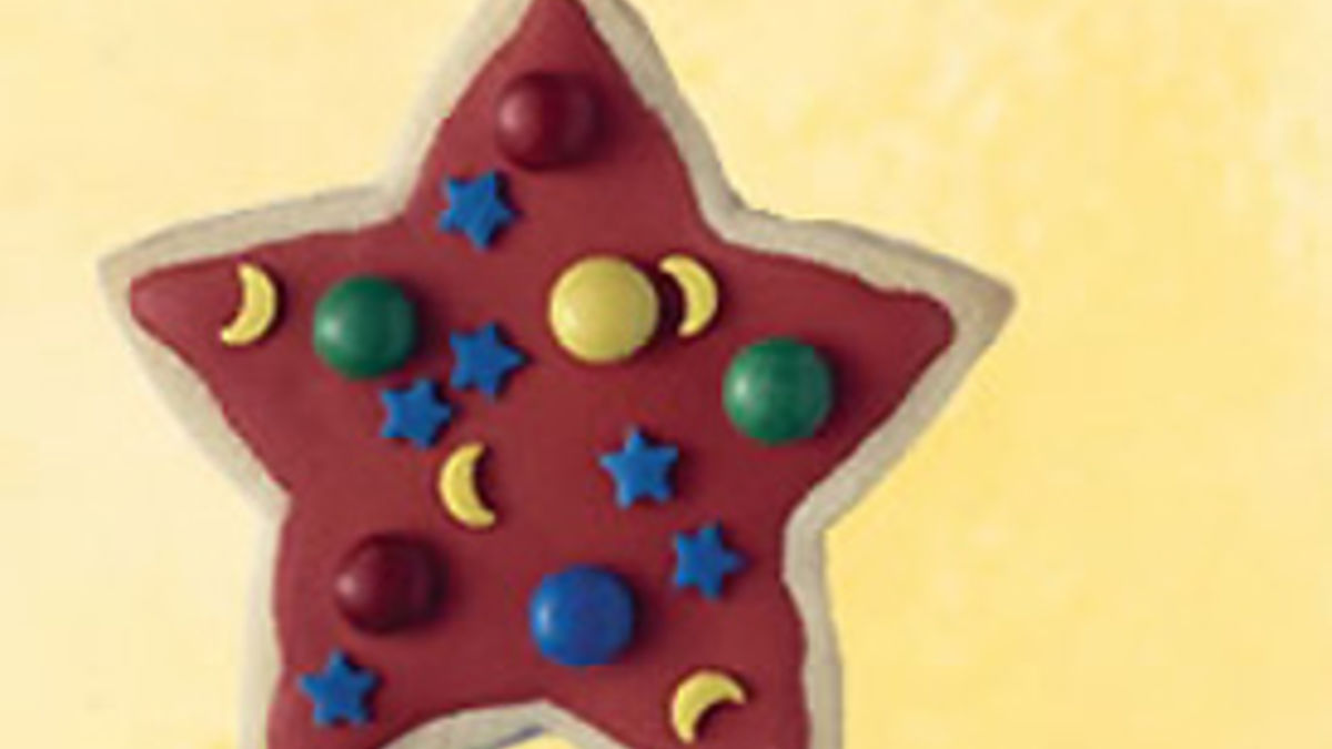 Rising Star Cookies