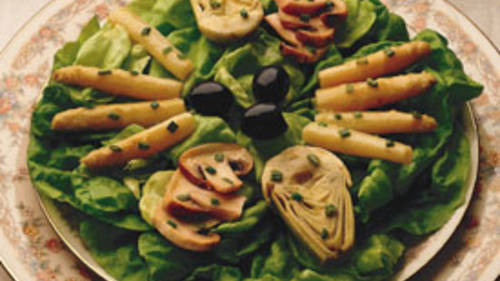 Artichoke-Asparagus Salad