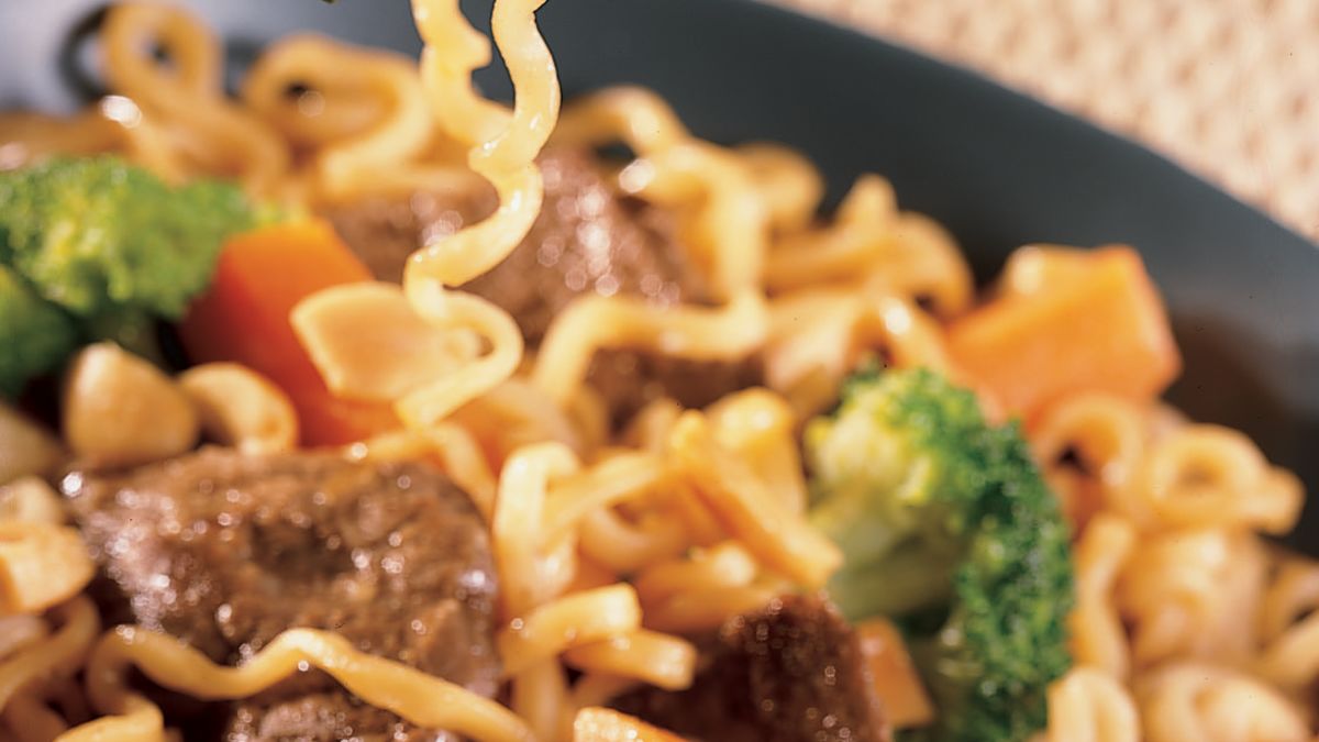 Easy Beef Lo Mein