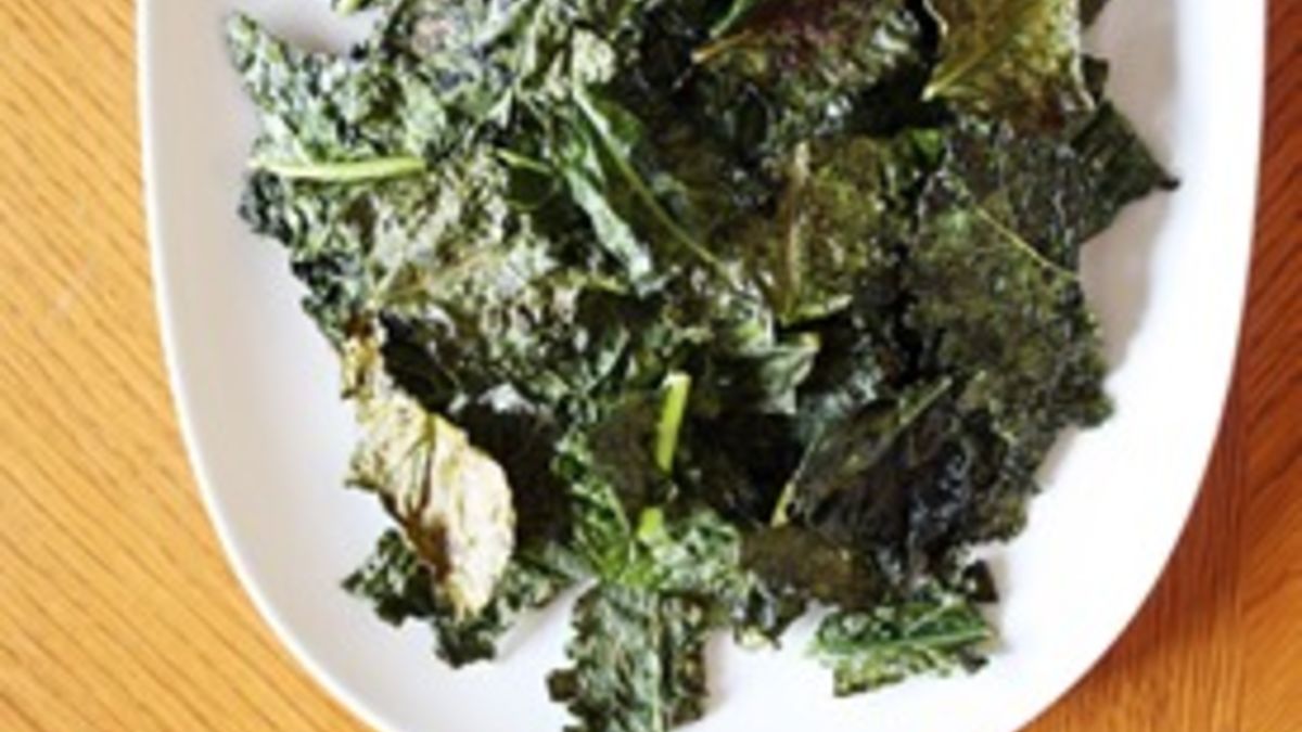 Baked Chipotle Kale Chips