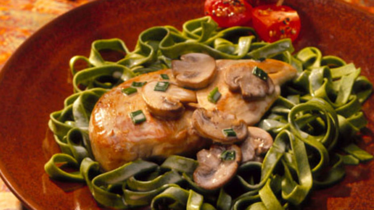 Chicken in Brandy Cream Sauce