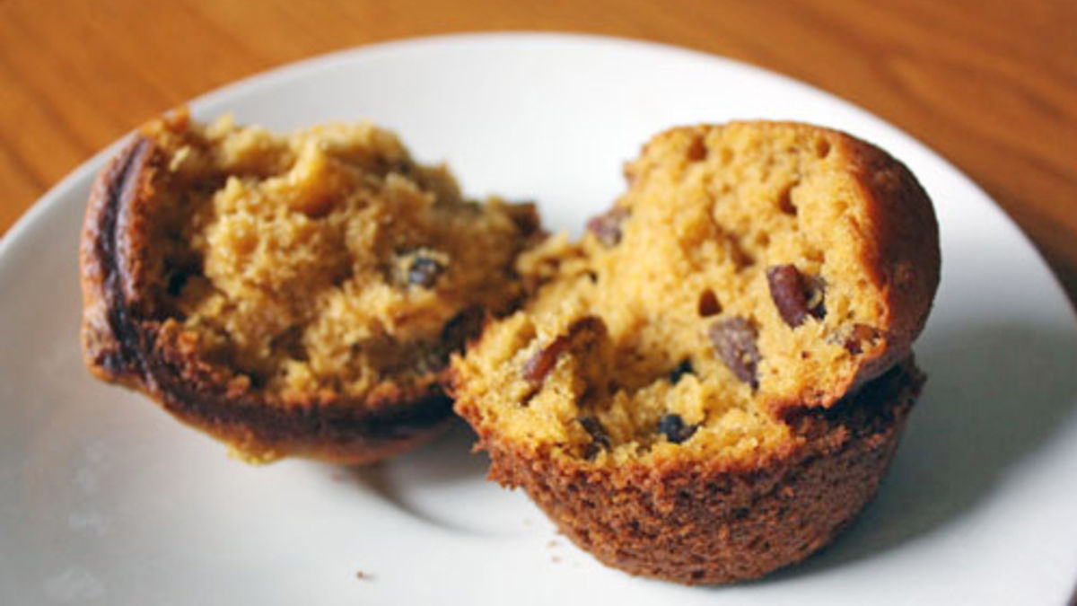 Pumpkin Pecan Muffins
