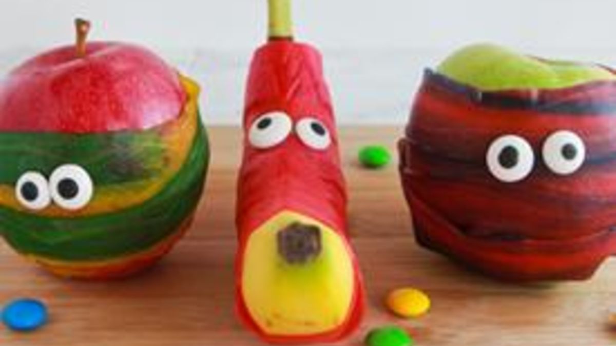 Halloween Mummy Fruit
