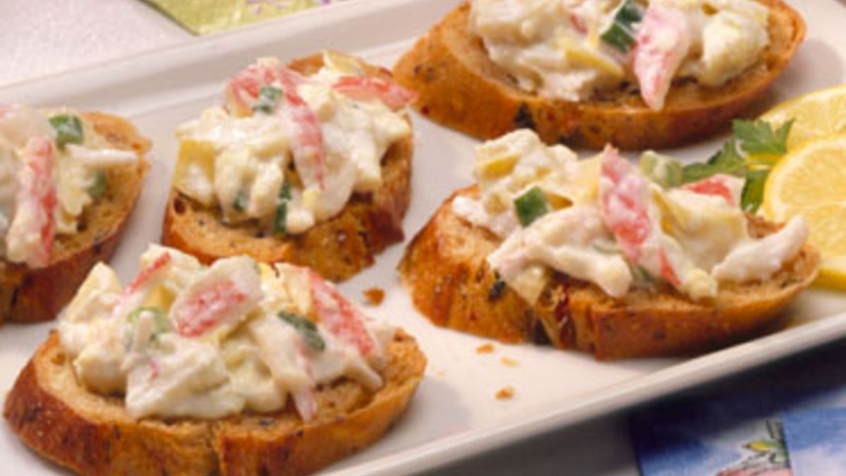 Artichoke-Crab Spread